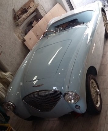 COMING SOON-EARLY WARWICK REGISTERED 1953 AUSTIN HEALEY 100 For Sale
