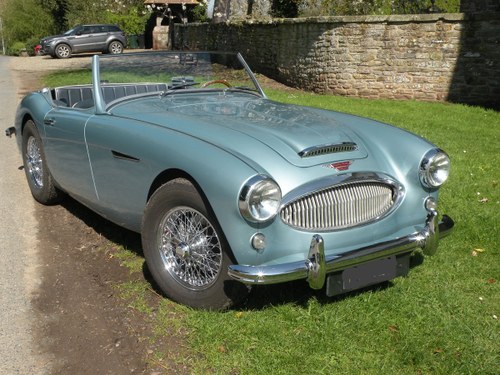 1961 Uniquely restored LHD Healey 3000 BT7 For Sale