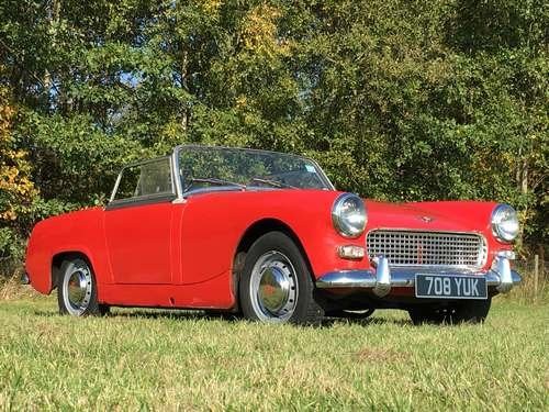 1962 Austin Healey Sprite MkII at Morris Leslie Auction 25th May In vendita all'asta