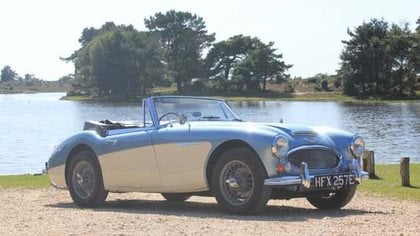 1967 Austin Healey 3000 Mk3 BJ8 in the New Forest