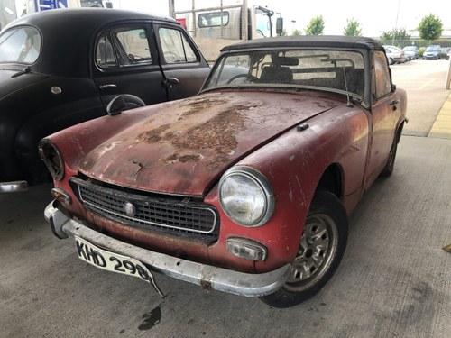 1972 Austin Healey Sprite project at EAMA auction 20/7 For Sale by Auction