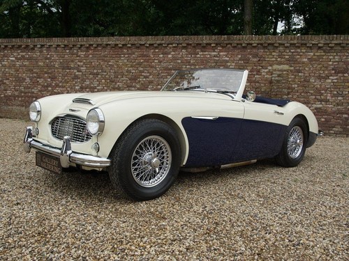 1959 Austin Healey 100/6 BN4 overdrive, bare-metal TOP restored,  For Sale