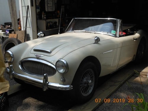 1963 Austin Healey 63 3000 43 years silent unmolested SOLD