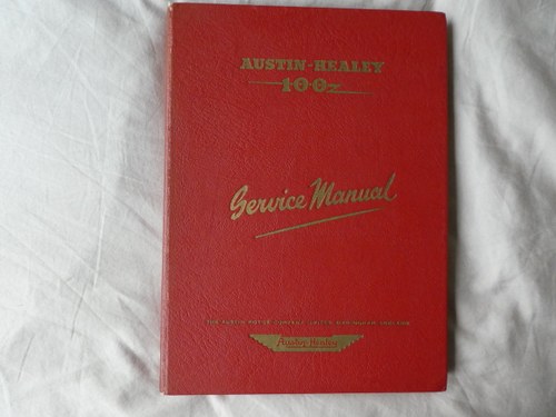 Workshop Manual Original Healey 100 1956  For Sale