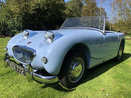 1959 Austin Healey 'Frogeye' Sprite, Better than New For Sale by Auction