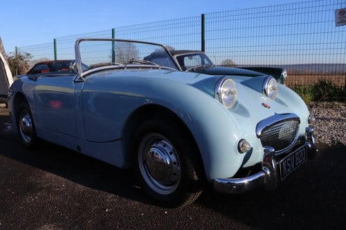1959 Frogeye Sprite in Speedwell blue to show standard Kaufen Bei