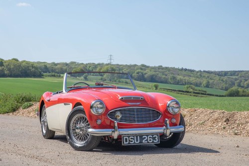 1959 Austin Healey 100/6 BN6 Two-Seater, Rare RHD Roadster VERKAUFT