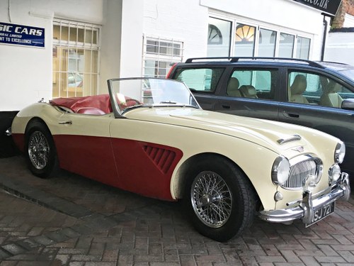 1961 Austin Healey MKII BT7 Tri Carb. ## SORRY NOW SOLD ## In vendita