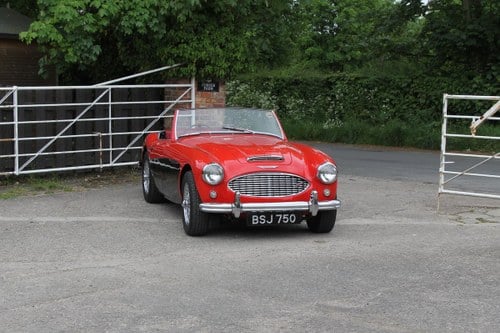 1958 Austin Healey 100-6 BN4, UK Matching No’s, Superb History For Sale
