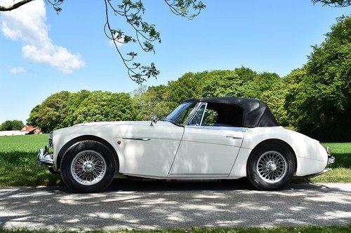 1963 Austin Healey 3000 in White For Sale