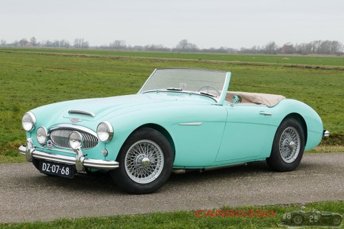 1961 Austin Healey 3000 MKII BT7 2+2 Unique and Matching Numbers! For Sale