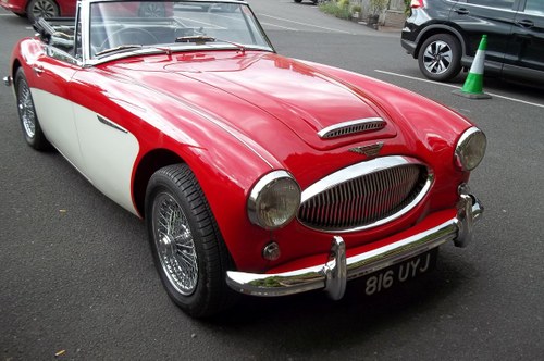1962 Austin Healey 3000 MK2 nut and bolt re-build RHD For Sale