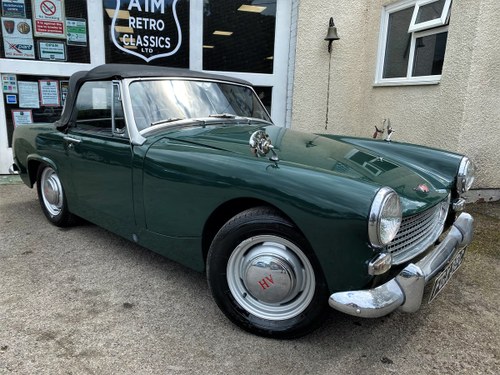 1965 Green Austin Healey Sprite Project For Sale