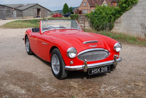 1961 Austin-Healey 3000 MkII Tri-carb, Rare, History For Sale