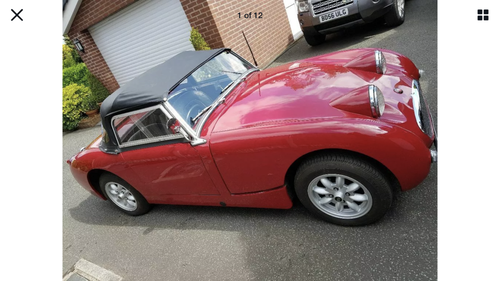 1959 Pretty and sound Frogeye NOW REDUCED VENDUTO
