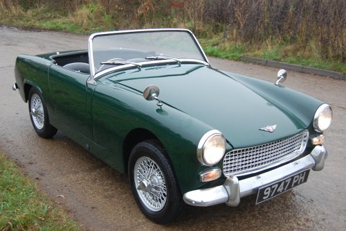 1963 EARLY MK2 AUSTIN HEALEY SPRITE IN BRITISH RACING GREEN In vendita