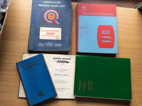 Various Manuals for MK1 /MK11/MK111 In vendita