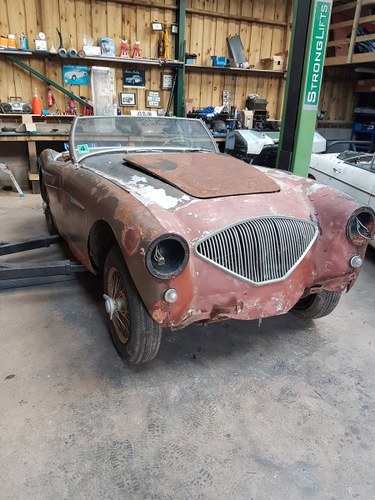 1956 Austin Healey BN2 LHD for restoration For Sale