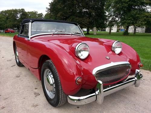 1960 A Concours LHD Cherry Red Frogeye Sprite VENDUTO