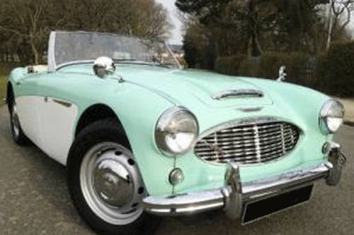 1956 Austin Healey 100/6 rare early car in Florida Green  SOLD