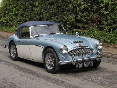1963 Austin Healey 3000 MKII - UK car, Matching No's, outstanding SOLD