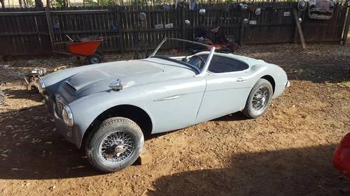 1962 TRI CARB RUSTFREE HEALEY PROJECT CAR  $21250 SHIPPING I SOLD