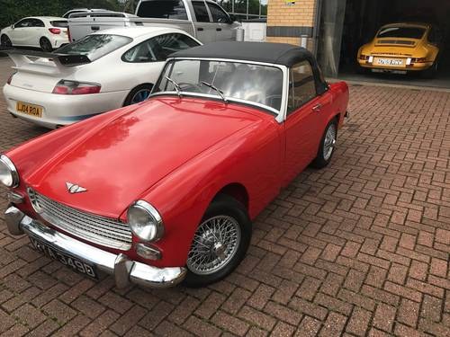 Red Austin Healey Sprite (1966) Good Condition For Sale