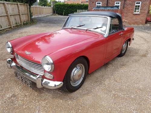 AUGUST AUCTION. 1966 Austin Healey Sprite For Sale by Auction