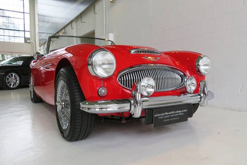 1964 collectable, restored Healey 3000 BJ8, Uk delivered, rare VENDUTO