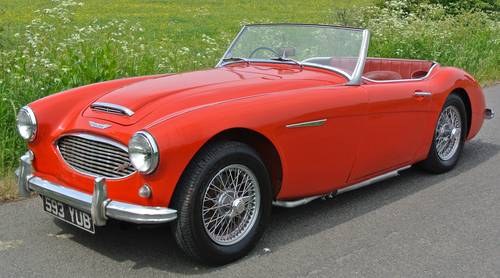 1960 AUSTIN HEALEY 3000 BT7   UK LOW MILAGE CAR HISTORY FROM NEW! For Sale