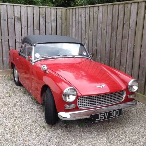 Austin Healey Sprite Mk2 1961 948cc in Red For Sale