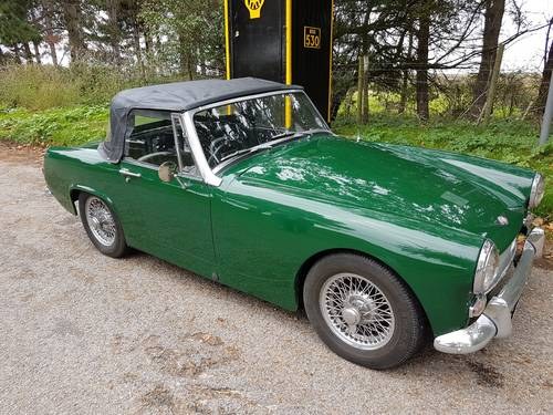 British Racing Green Austin Healey Sprite Mk3 1965 SOLD