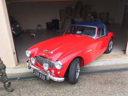 1959 Austin Healey 100/6 Colorado red SOLD
