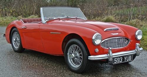 1960 AUSTIN HEALEY BT7 3000 VERY LOW MILEAGE PROVANANCE FROM NEW For Sale