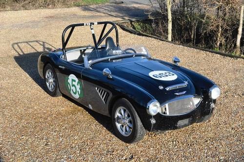 1958 Rare 2 Seater Healey Race Car, Easy Conversion to FIA Spec. For Sale