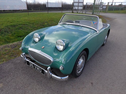 1959 A/H FROGEYE SPRITE ONLY 5 OWNERS AND 55,000 RECORDED MILES In vendita