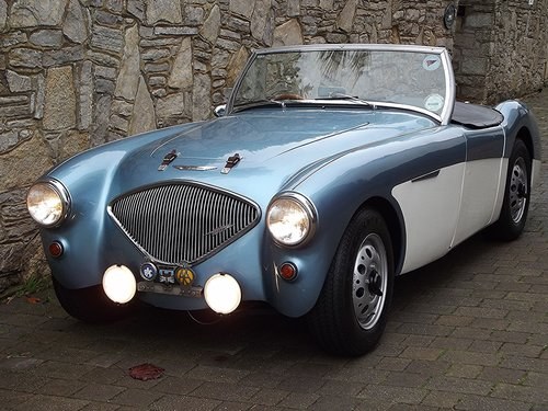 1956 AUSTIN HEALEY 100/4 SPORTS CONVERTIBLE Evocation SOLD