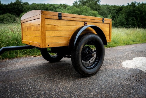 1955 Unique wooden trailer In vendita