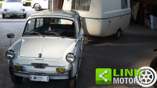 1962 AUTOBIANCHI Bianchina panoramica 120 D con roulotte iscritta For Sale