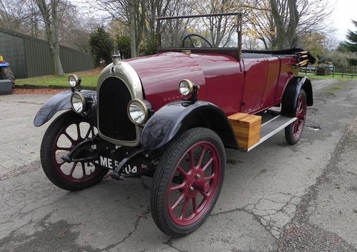 1922 Bean 11.9hp Tourer For Sale by Auction