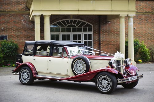 2000 A classic and well maintained Beauford wedding car VENDUTO