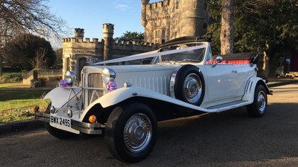 Beauford Open Tourer in Old English White