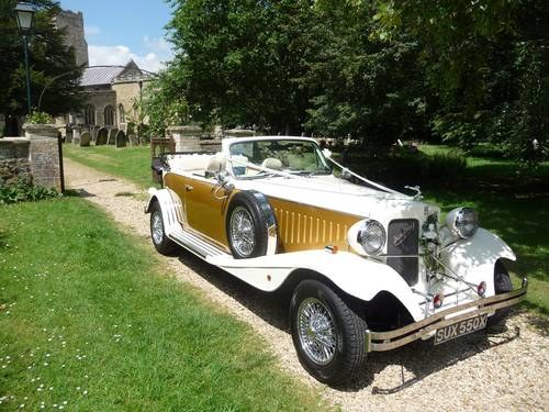 1982 BEAUFORD IVORY AND CREAM OPEN TOP TOURER In vendita