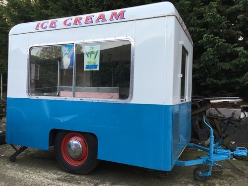 1960 Vintage ice cream van trailer For Sale