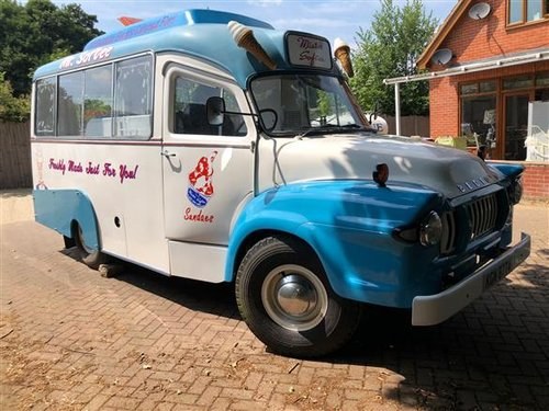 1963 Bedford J4 Icecream Van @ EAMA Auction 14/7 In vendita all'asta