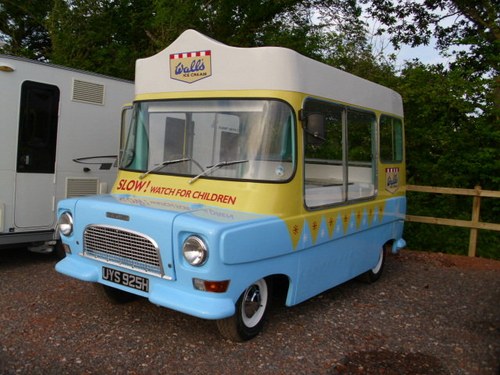 1969 bedford ca electrofreeze ice cream van For Sale