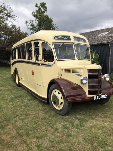1950 Bedford ob coach In vendita