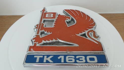 1980 BEDFORD TK BADGE In vendita