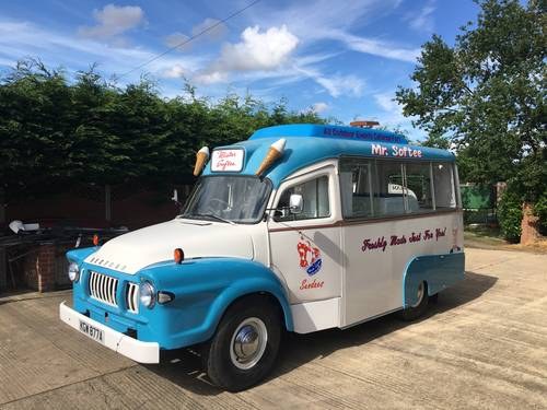 Unique Bedford J Type Soft Ice Cream Van For Sale