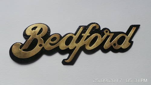 bedford badge For Sale